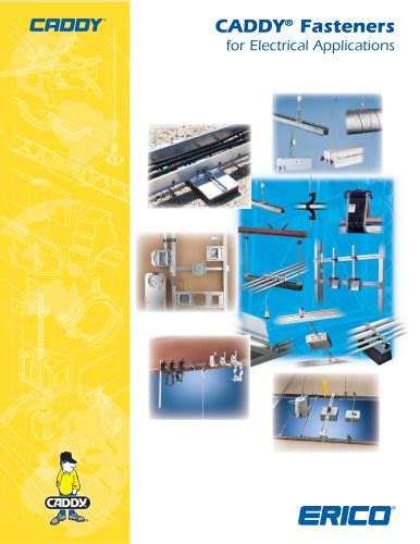 erico caddy electrical box support|caddy fittings catalog.